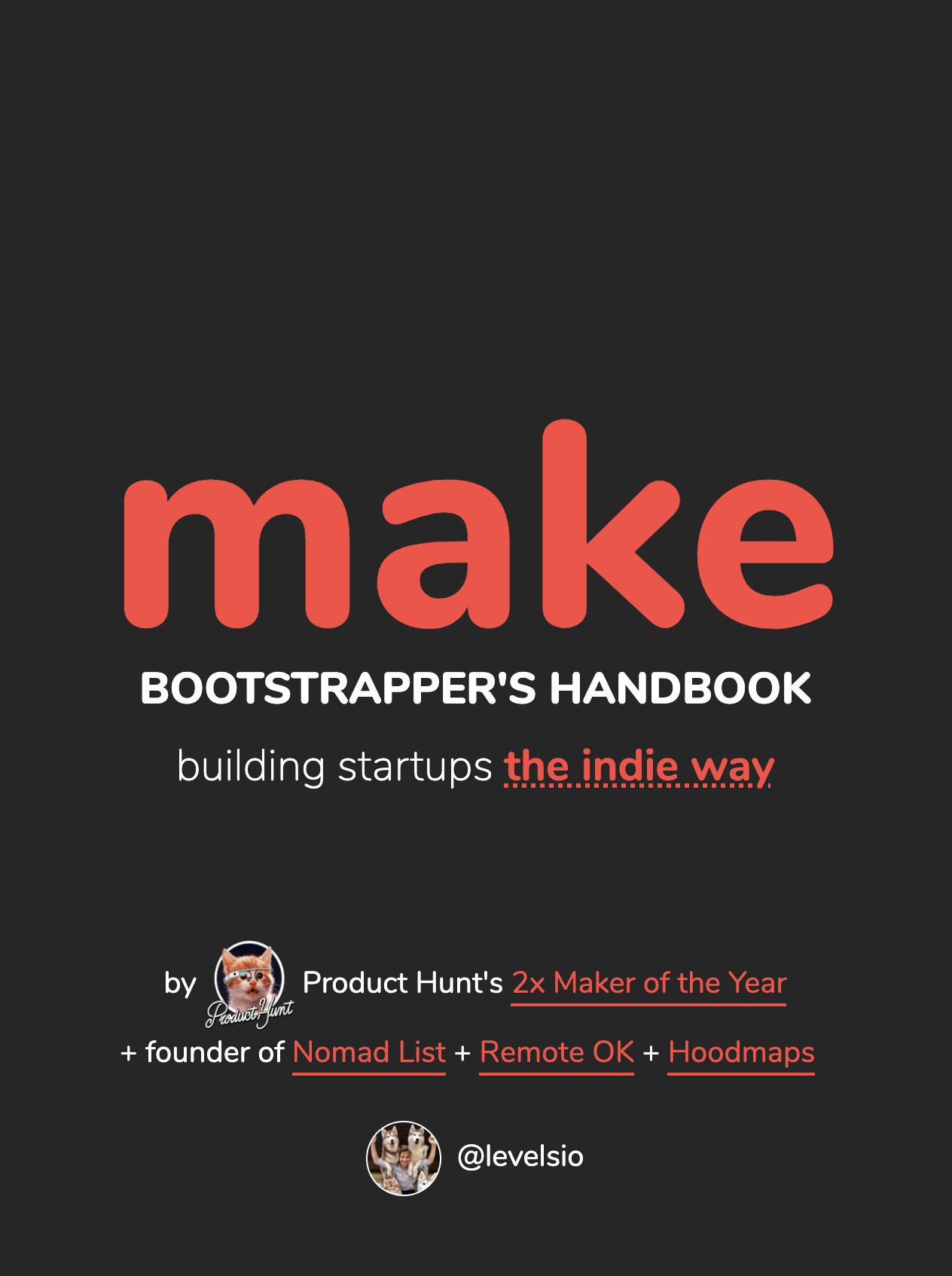 Cover of MAKE: Bootstrapper's Handbook